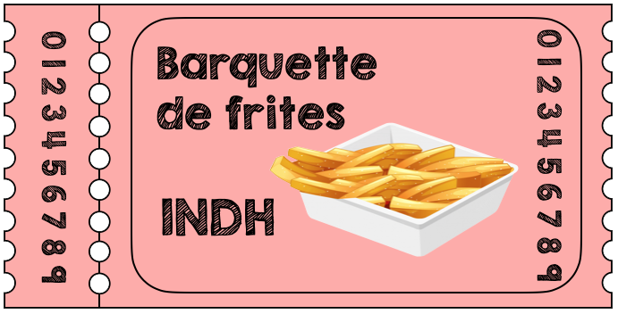 9. Barquette de frites 4 €